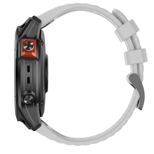 Bracelet 26mm Garmin Fenix 7X Pro silicone avec ajustement rapide