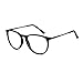 Produktbild GIFIORE Klassische Runde Nerd Brille Blaulichtfilter Computerbrille Ohne Stärke Brillenfassung für Damen Herren