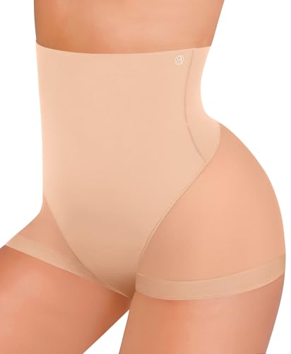 Image of SHAPELLX Shapewear for Women Panties Tummy Control High Waisted Underwear Body Shaper Compression Briefs