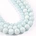 Love Beads Genuine Aquamarine Beads 6 mm Round Loose Gemstone