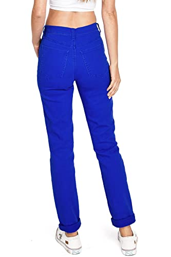 Celebrity Pink Women's Juniors High-Rise Slim Straight Leg Color Jeans3
