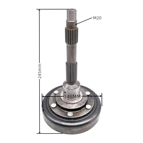 Couvercle de boîtier d'embrayage pour CF500 CF188 - Kit complet de rechange