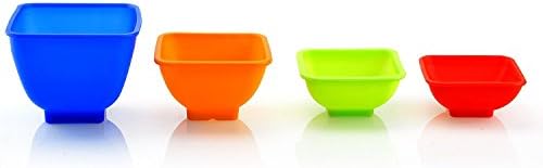 Aroma Bakeware 4 Piece Silicone Measuring Pinch Bowl Set