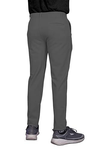 Image of HARSHAD KUMAR & CO Men's Flexible Formal Trousers, Dress Pants