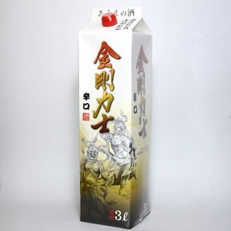 Amazon.co.jp: 清酒『金剛力士』 3リットルパック/日本酒/3L : 食品