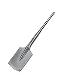 AZUNO SDS Max Clay Spade Bit, 4-1/2' x 17' Heavy-Duty Steel Shovel Bit for Rotary Hammer & Jack Hammer, for Digging in Clay, Soil, Gravel, Sandstone, Adobe