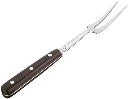 Mercer Culinary Praxis Forged Fork with Wood Handle, 12-1/4 Inch, Wood
