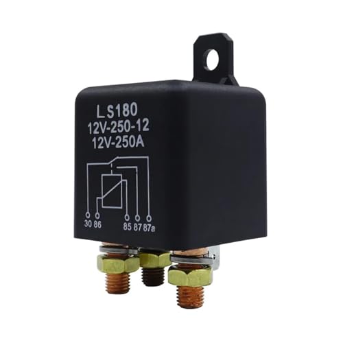 Relais de démarrage 12V 250A 5 broches pour la rénovation auto