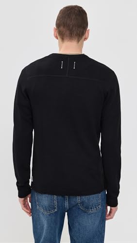 Men's Lightweight Waffle Standard Henley3