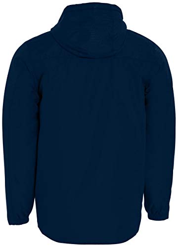 Holloway Sportswear Boys Bionic Hooded Jacket XL Navy/Carbon2