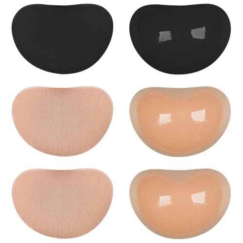TopBine Silicone Bra Inserts Self-Adhesive Bra Pads Inserts Removable Sticky Breast Enhancer Pads Breast Lifter For Women