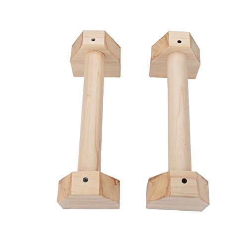Ingeniously Empuñaduras de Madera, Barra Doble, Barra paralela Personalizada Personalizada de 2...