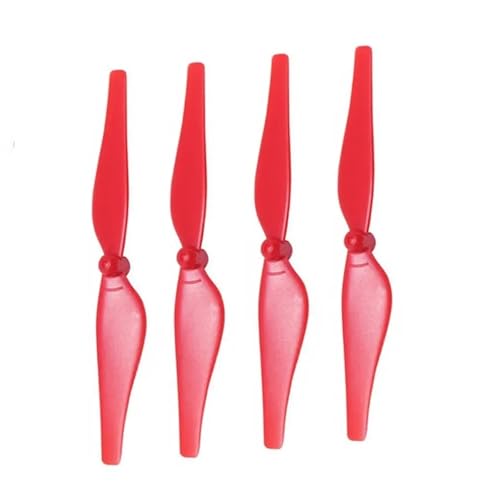 Hélice compatible con DJI Tello repuesto de plástico negro de 75mm 2CW 2CCW