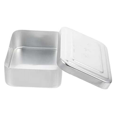 UTHCLO 軽量アルミランチボックスキャンプ食品容器アウトドア旅行ポータブルキャンプ食器スタイル