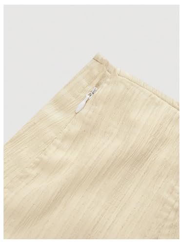 GORGLITTER Women's Boho Western Flowy Long Skirts High Waist Ruffle Hem Striped Colorblock A Line Maxi Skirts4