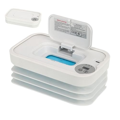 Chauffe-lingettes sans fil avec 3 modes thermiques nomades