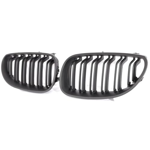 Grille calandre E60 plastique usé remplacer par calandre noir mat Série 5