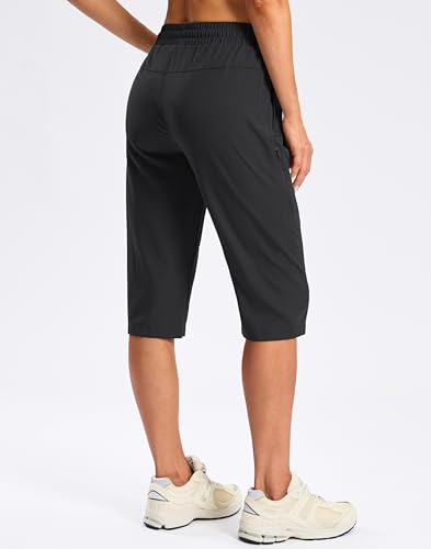 SANTINY Women's 15" Long Shorts for Hiking Quick Dry Lightweight Cargo Capris
| SANTINY Women's Below The Knee Length Shorts with Pockets Perfect for Hiking
| SANTINY Women's 15" Long Hiking Shorts Quick Dry Lightweight Cargo Capris