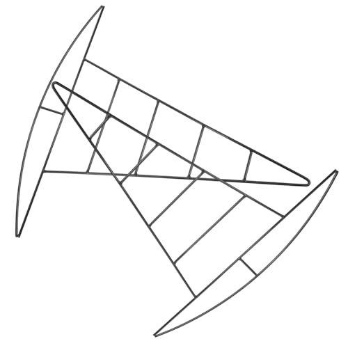 Cabilock 2pcs Witch Hat Wreath Frame for Halloween Decor Crafts Garland Form Easy to Use for Decoration Versatile Wreath Making Tool