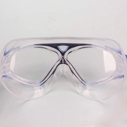 Oculos de natação Orbit, corpo transp/aro azul/lente transp, Único