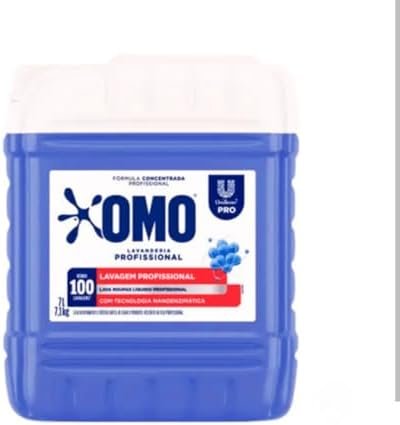 OMO Detergente Líquido Concentrado Lavagem Perfeita, 7,1kg, Rende...