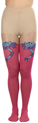 Image of ToBeInStyle Women's Cute Thigh High Printed Character Tights