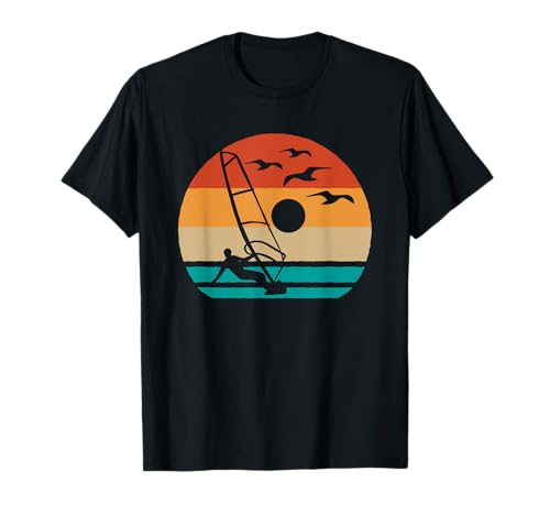 Cool Planches à Voile Windsurfing Vintage Planchistes T-Shirt