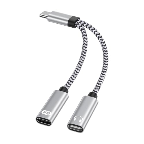 y2025V zCzϊA_v^ 2in1 USB Type C to Type-C^CvC Cz ϊA_v^ PD}[d DAC yȂ[d iPhone17/16/15V[YAGalaxy S24/S24+/S24 Ultr