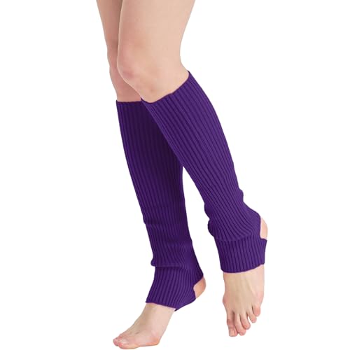 Image of Nanxson Knit Ribbed LegWarmer Women Knit Calf Accessories Leg Sleeves | Solid Neon Boot Socks,Y2K 80s Women's Lolita LegWarmer,Sports Party Yoga Dance Accessories,Winter Ankle Heap Kawaii Sock