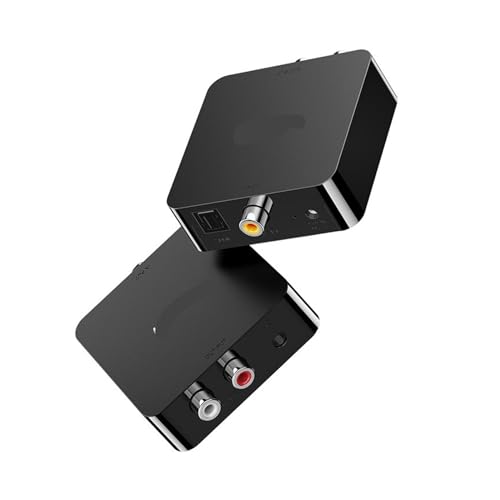 Coaxial-Fiber-Optic-Audio-Converter-Digital-Analog-Signal-Double-Lotus-line-one-to-Two-TV-Monitor-Connection