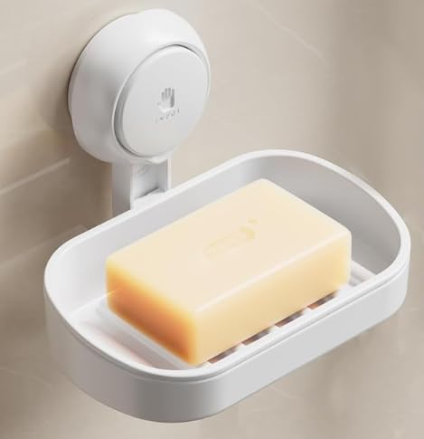 Awmnsrman Étagère Douche Sans Percage Porte Savon Douche Support 2