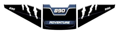 Protections latérales KTM Adventure 890 bleu v2 accessoire protège-baignoire