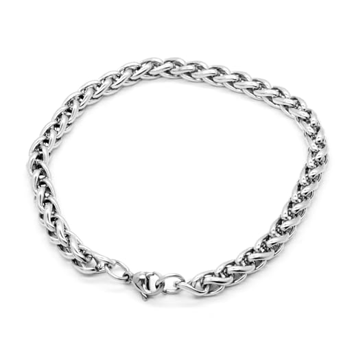 Image of Salty Alpha Anti Tarnish Bracelet for Men | Hand Bands for Boys | Wrist Bracelets for Man | Fashion Jewellery Accessories | Stylish Minimal Jewelry | Gift for Marriage, Birthday, Anniversary