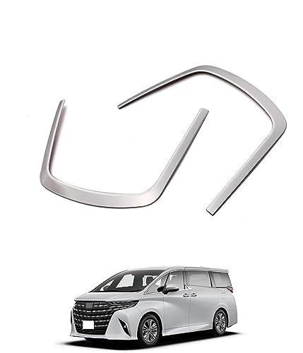 【Motors shop】トヨタ アルファード/ヴェルファイア 30系 前期 後期 ドアスピーカーカバー メッキ ガーニッシュ 傷付き防止 ステンレス製 鏡面仕上げ インテリア パネル カスタム パーツ アクセサリー ドレスアップ FOR ALPHARD/