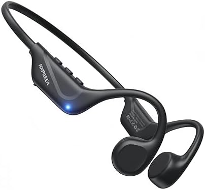 NXPGKEA Écouteurs à conduction osseuse, Bluetooth 5.4, écouteurs ...