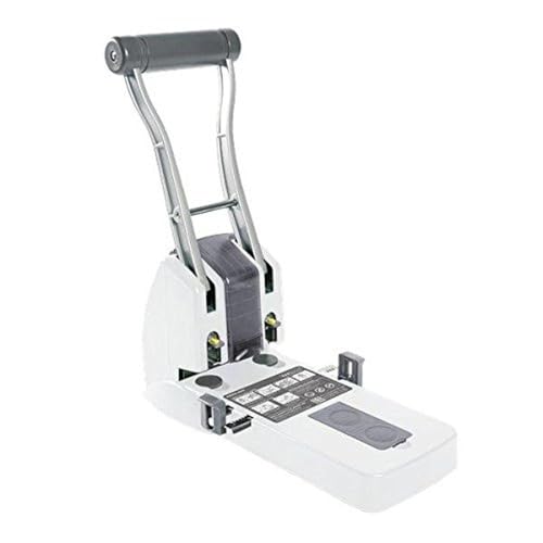 Rapesco 1405 ECO P2200 High-Capacity 2-Hole Punch, 150 Sheet Capacity, Soft White