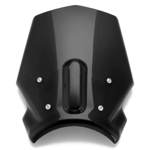 Pare-brise haut double bulle pour 700 CLX 2023 | Saute-vent moto noir déflexion optimale