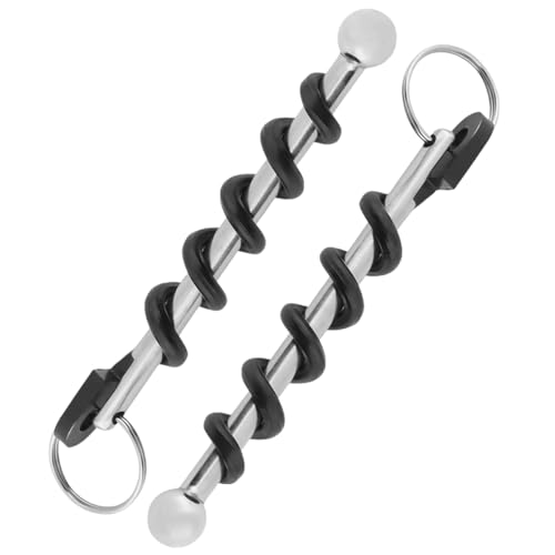 Makupon Multi-Tool Waiters Corkscrew Portable Red Wine Bottle Hinged Opener Set with Keychain
