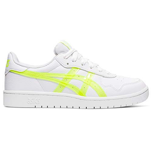 ASICS SportStyle Japan S Sneaker Damen weiß/Neongelb, 7 US - 38 EU