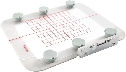 Image of Sew Tech Embroidery Hoops for Brother SE600 SE400 SE625 SE425 PE550D PE540D PE535 PE525 PE500 Innovis Babylock Brother Embroidery Machine Hoop (4 inchx4- SA432M-MS)