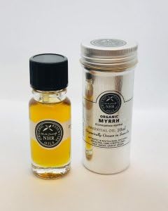 Organic Myrrh Essential Oil (Commiphora myrrha) (50ml) by NHR Organic Oils