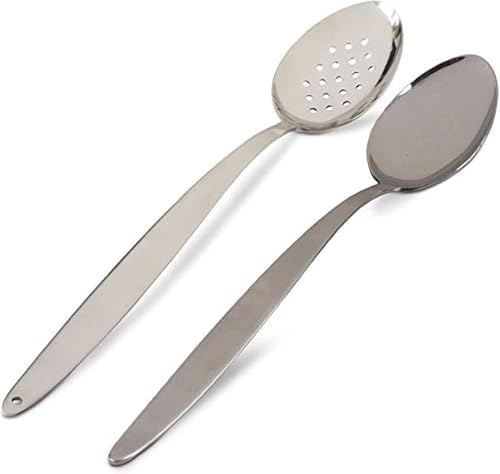 Chef Kunz Spoon XL | Pack of 2 | 12 inch 18/10 Stainless Steel | ...