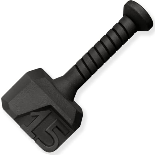 Yes4All Hammer Kettlebell Anti Slip Handle Workout for Macebell Weights Exercises, Push up, Handle Grip Strength Training Equipment – 15 lb