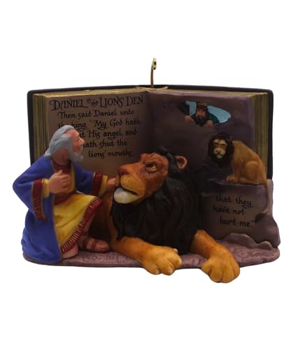 QX8122 Favorite Bible Stories 3rd Daniel in the Lions Den 2001 Hallmark