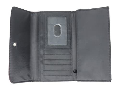 Bioworld Women's Snap Wallet, Purple, One Size3