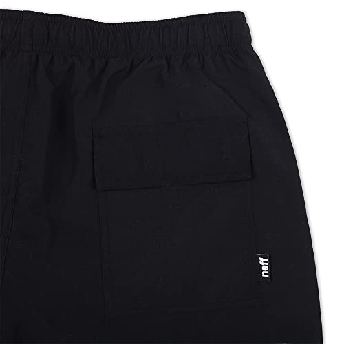 Neff Men's Standard 9" Quick Dry Swim Trunks with Lining4