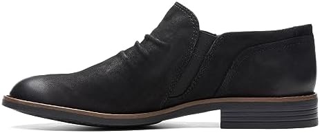 Clarks Women's Camzin Pace Oxford, Black Nubuck, 9 Wide | Image 4