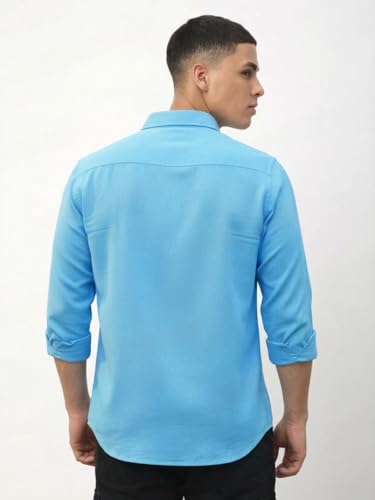 Image of Men Solid Good Color Shirt | Trendy Casual & Formal Wear | Comfortable Cotton Blend | Slim Fit Stylish Shirt