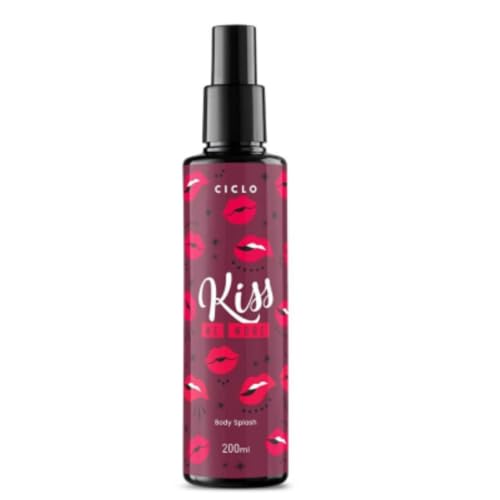 Kit Body Splash Kiss You More 200ml + Loção Hidratante Kiss You More 240ml