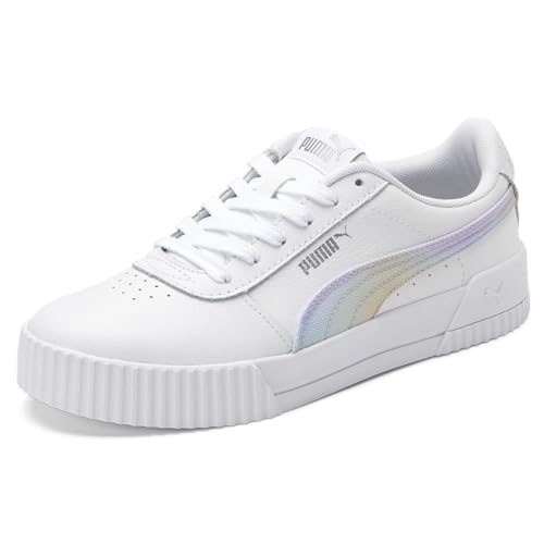 Image of Puma Carina 2.0 Synthetic Leather Lace Up Women's Sneakers